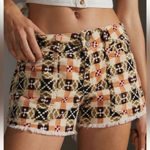 Anthropologie Pilcro The Wanderer Low-Rise Shorts